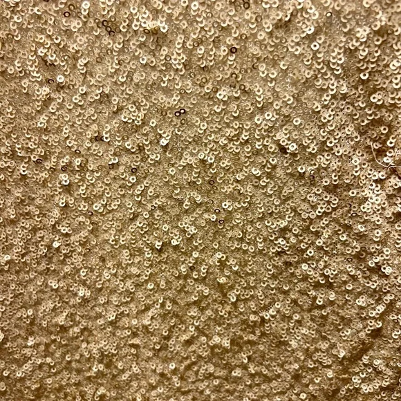 Sorella Vita Shimmering Sequin Rose Gold Cowl Back Dress - Picture 4 of 6